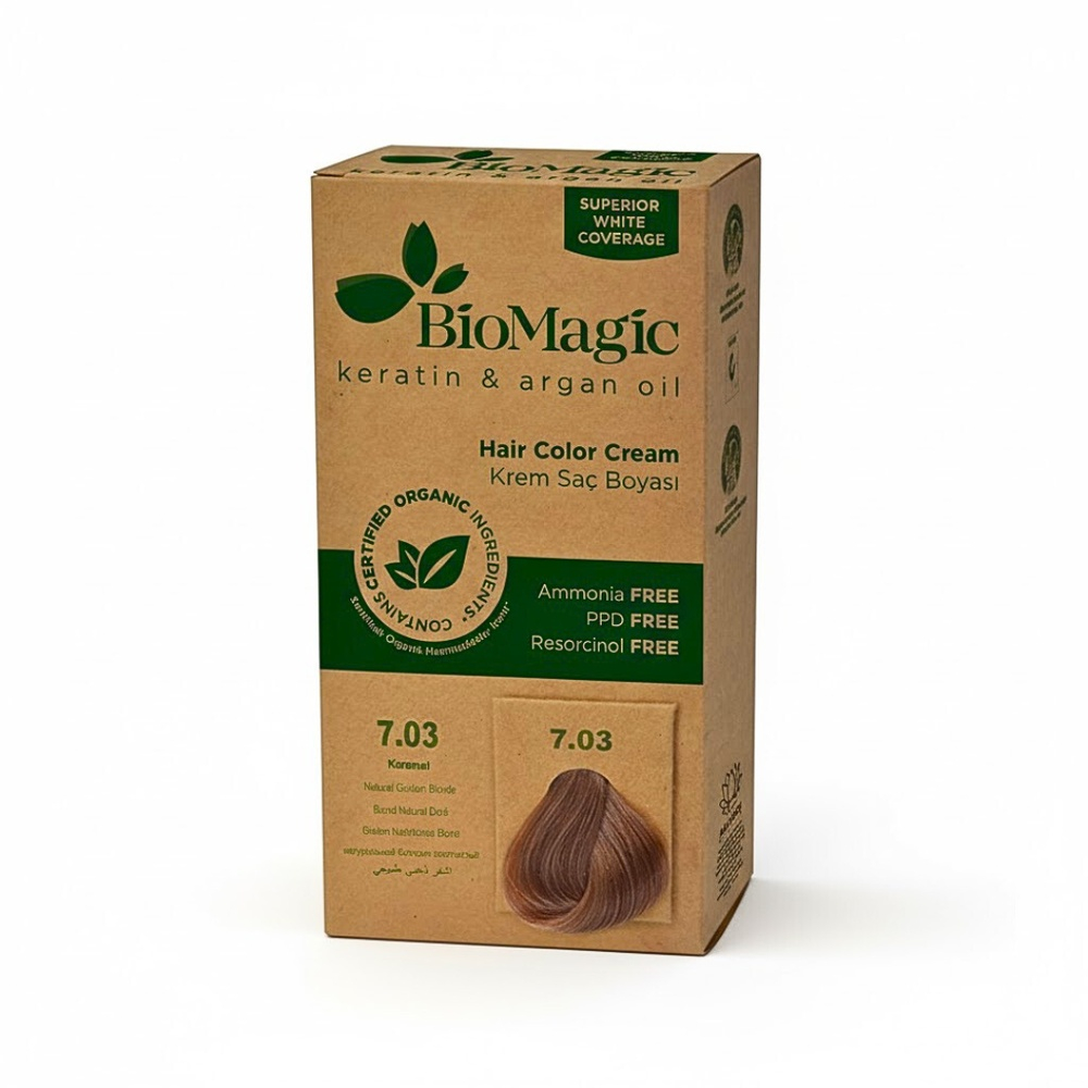 Biomagic Color Cream 7 03 Blond Nature Dore