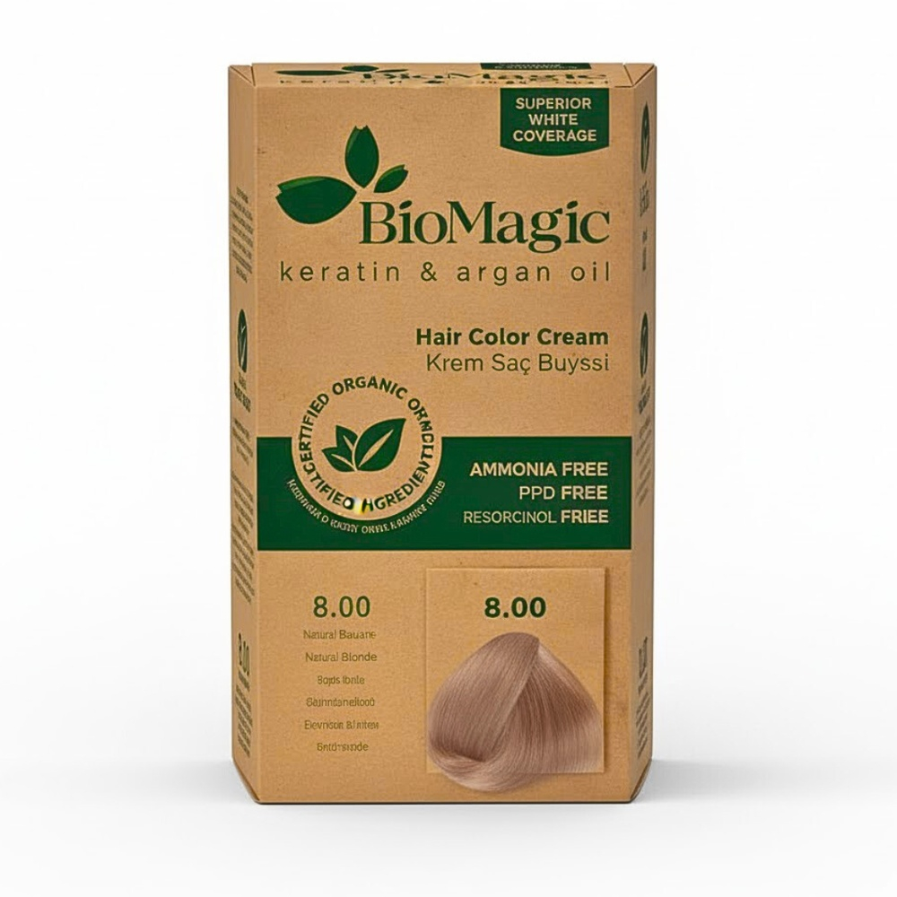 Biomagic Color Cream 8 00 Blond Clair