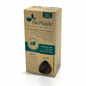 Biomagic Hair Color Cream Kit 6 11 Intense Ash Dark Blonde