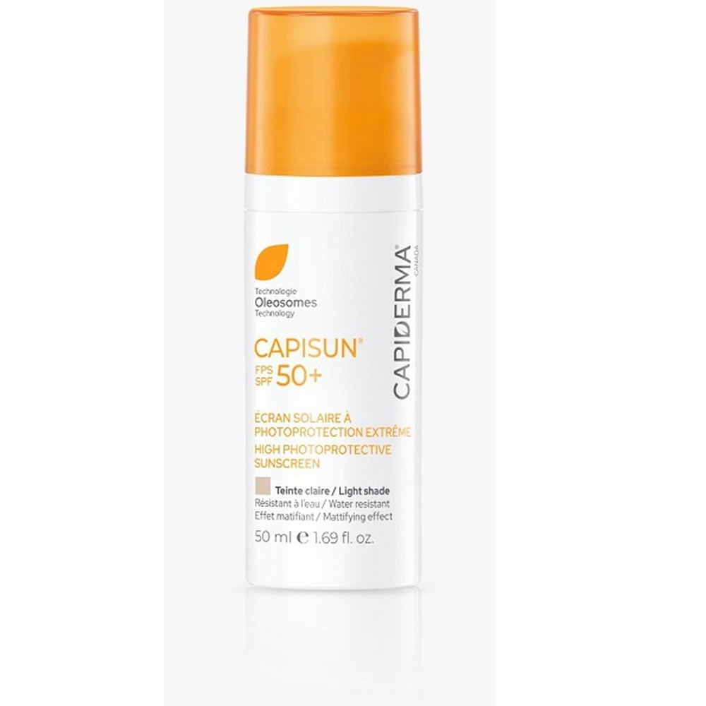 Capiderma Capisun Ecran Teintee Claire Pss 50 50ml