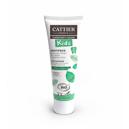 Cattier Dentifrice Kids 7 Gout Menthe Douce