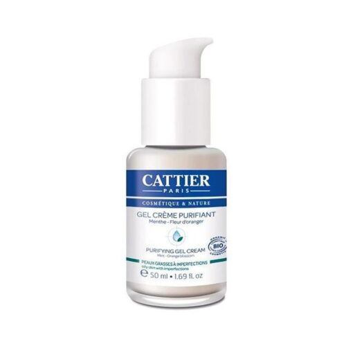 Cattier Peau Grasse A Imperfections Gel Creme Purifiant Menthe 50ml