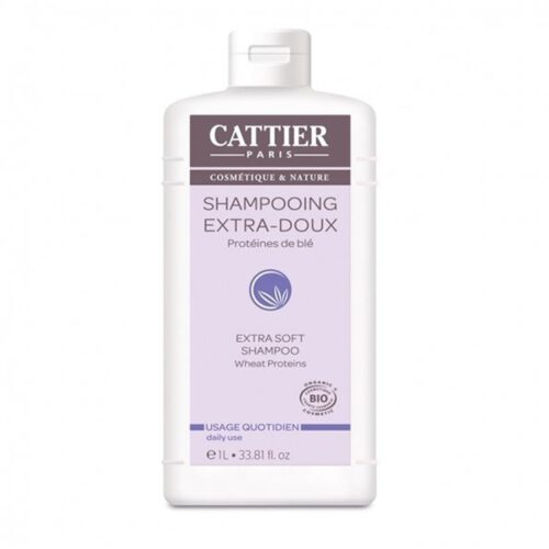 Cattier Shampooing Extra Doux Usage Frequent 1l