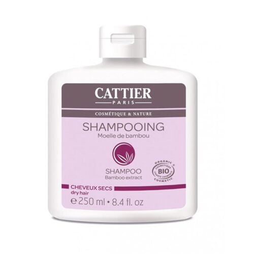 Cattier Shampooing Moelle De Bambou Cheveux Secs 250ml