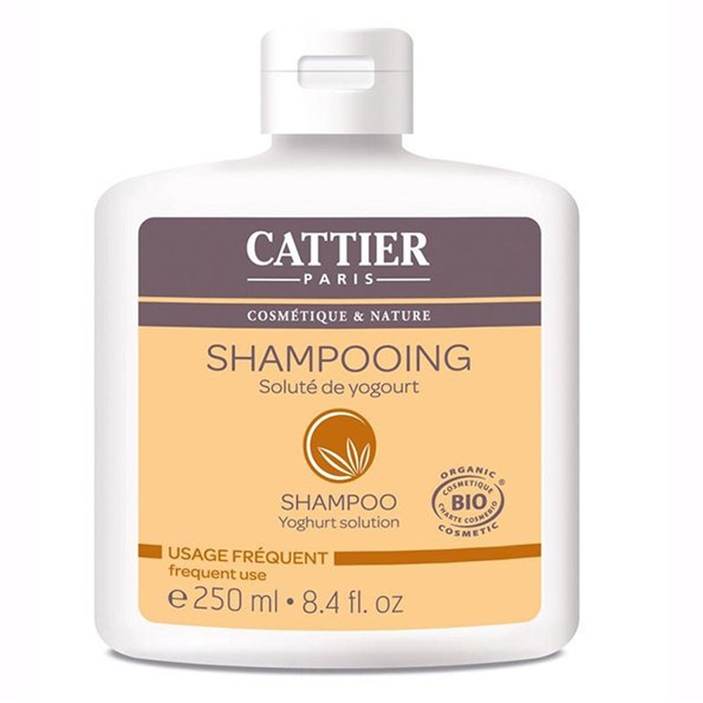 Cattier Shampooing Solute De Yogourt Usage Frequent 250ml