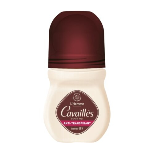 Cavailles Deodorant Homme Anti Transpirant Controle 48h Roll On 50ml