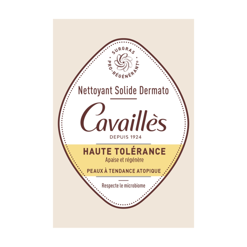 Cavailles Nettoyant Solide Dermato Haute Tolerance 100g