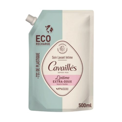 Cavailles Soin Lavant Intime L Intime Extra Doux Eco Recharge 500ml