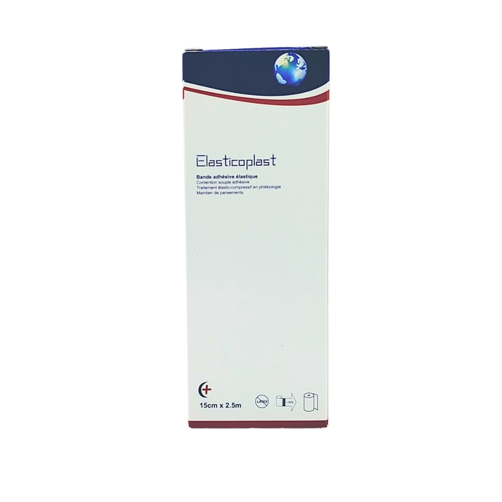 Comfort Elasticoplast Bande Adhesif Elastique 15 Cm X 25m