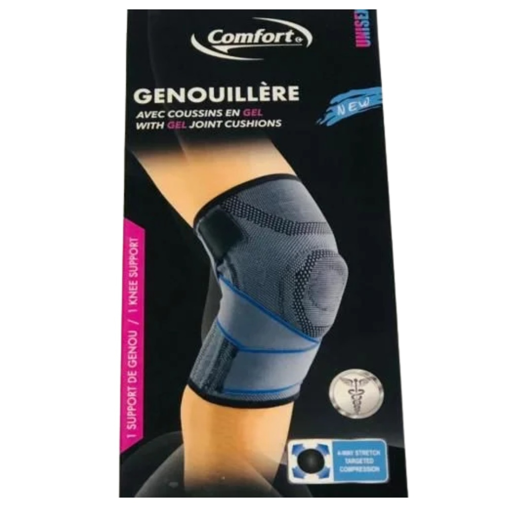 Comfort Genouillere Starpping Noir Large Xlarge 1