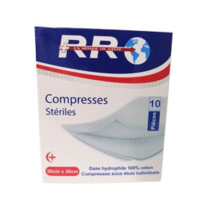 Comfort Rr Compresse Steriles 30 X 30 10 Pieces