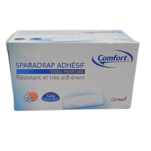 Comfort Sparadrap Adhesif Rouge 5m X 10cm