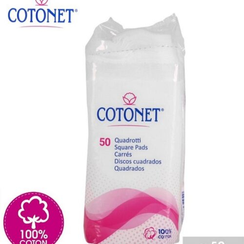 Cotonet Coton Carres 50pcs