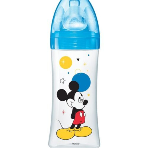 Dodie Biberon Disney Baby Mickey Initiation Anti Colique Debit 3 6m 330 Ml