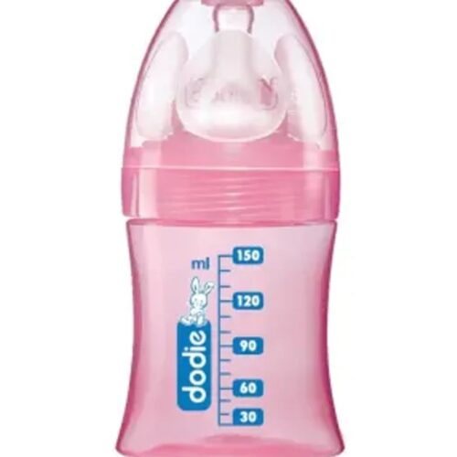 Dodie Biberon Initiation Tetine Debit 1 Rose 150 Ml