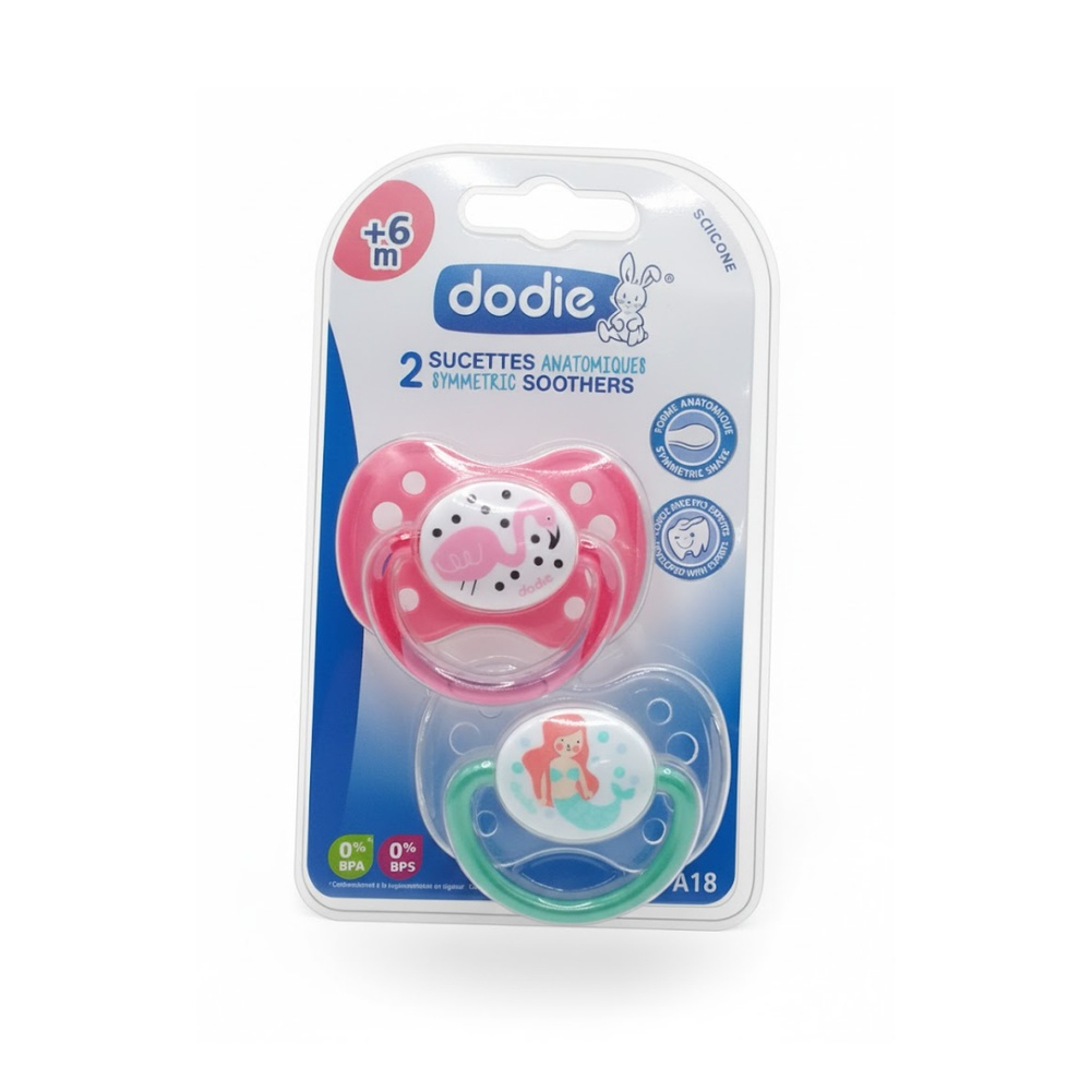 Dodie Sucette Anatomiques 6m A18
