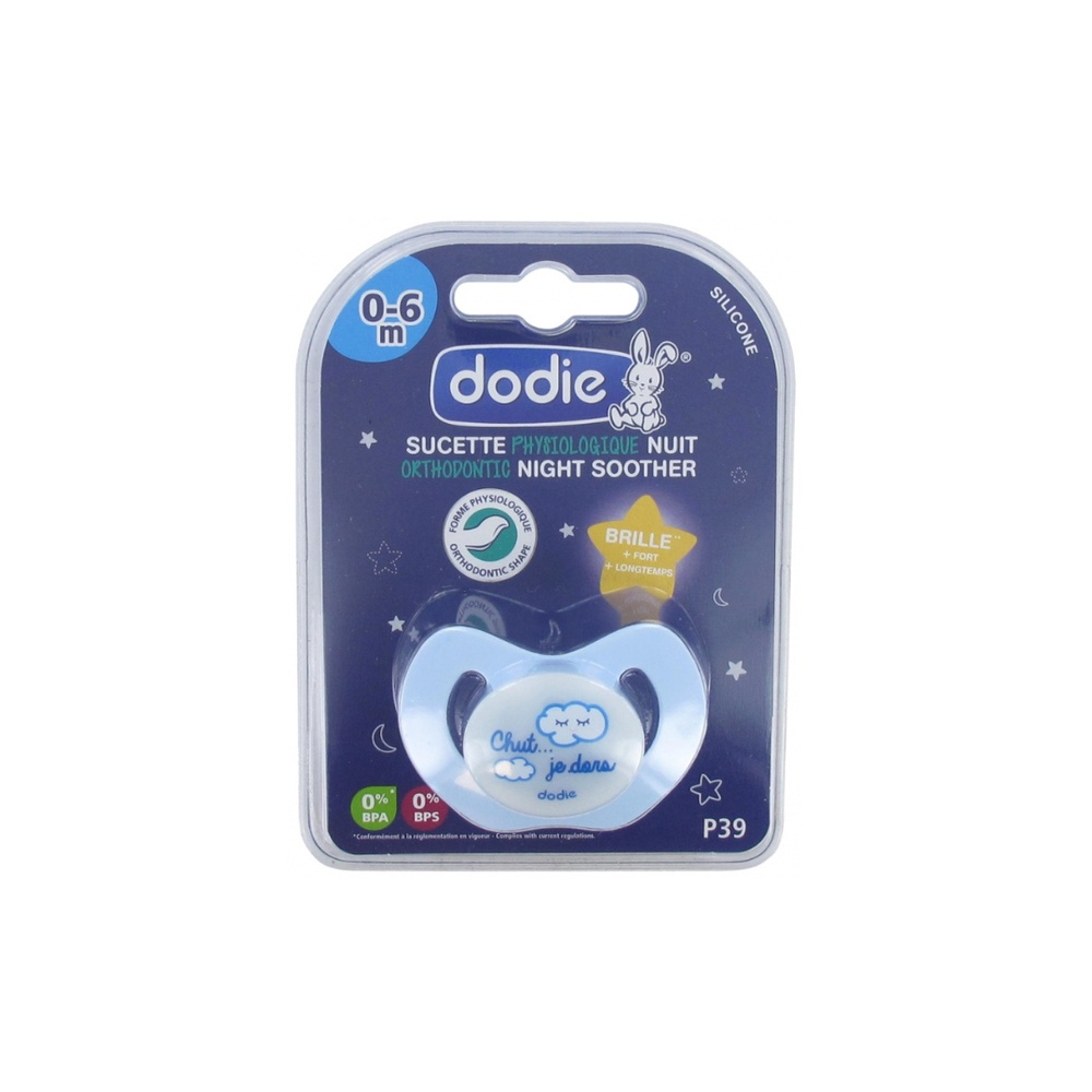 Dodie Sucette Physio 0 6 Sil Nuit P39