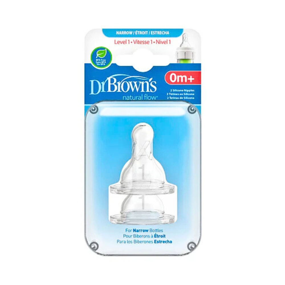 Dr Brown S 2 Tetines Transition Col Etroit Sr210