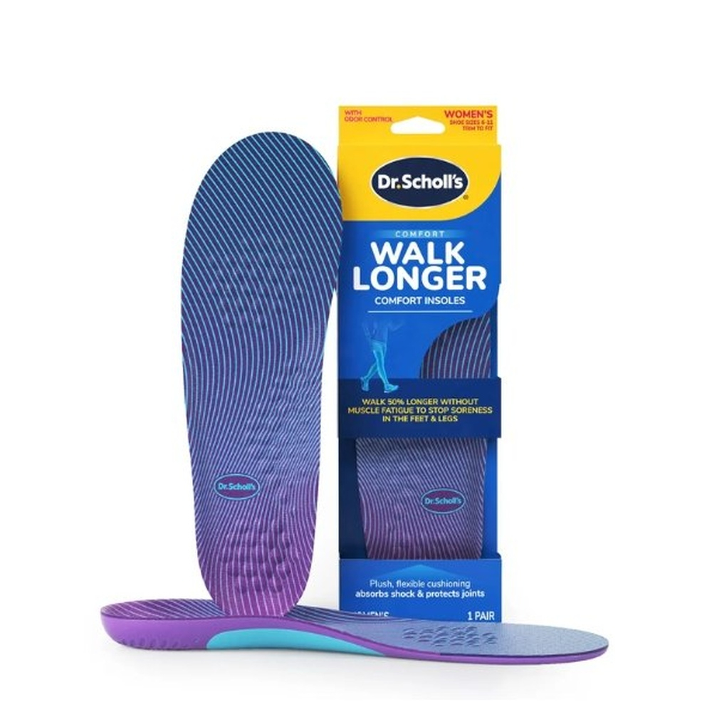 Dr Scholl S Comfort Walk Longer Insole Womens