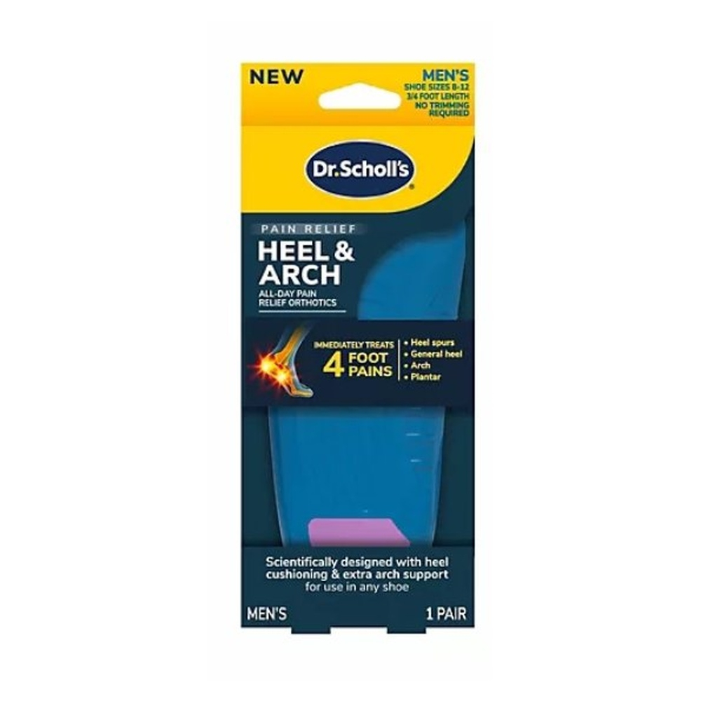 Dr Scholl S Pain Relief Heel Arch Mens