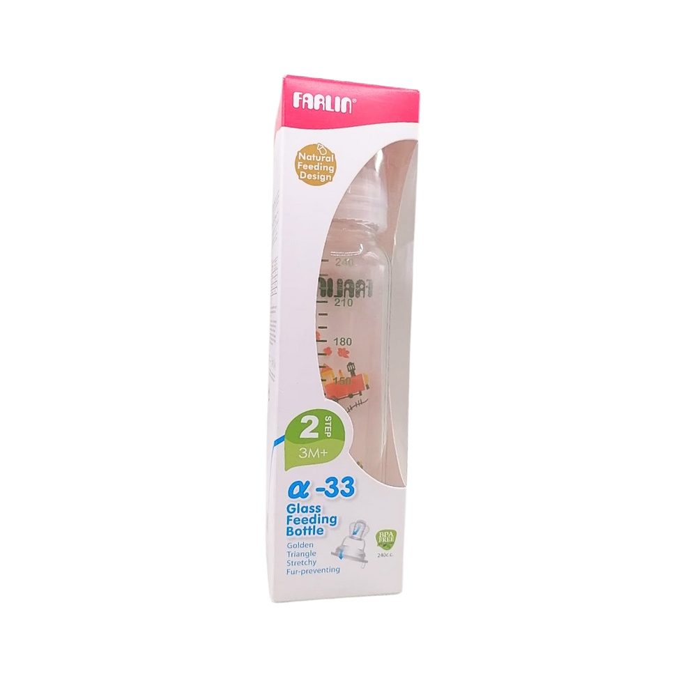 Farlin Biberon Verre Borocilicate 240ml