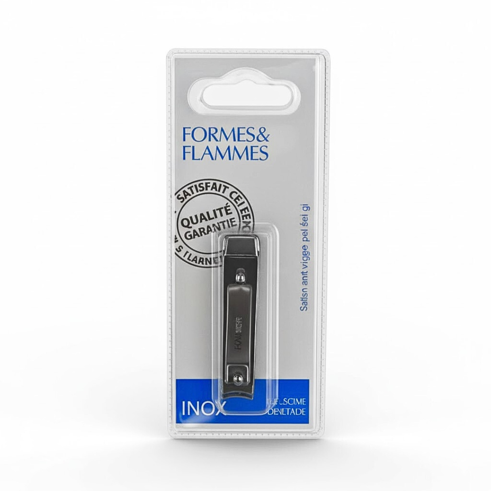 Formes Flammes Coup Ongles Extra Plat Acier Forgee Inoxyable Refrence 25