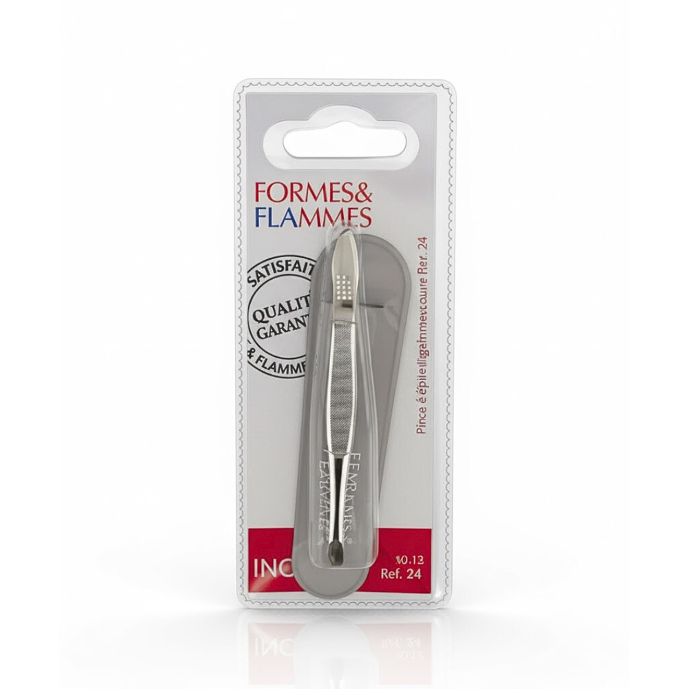 Formes Flammes Pince A Epiler Acier Forge Nikele Longue Mors Carres 9cm Refrence 18 2