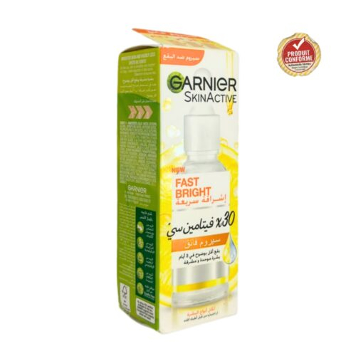 Garnier Fast Bright Booster Serum 15ml Emballage Endommage