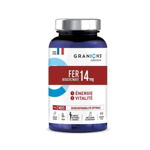 Granions Fer Bisglycinate 14mg B60 Gelules 1