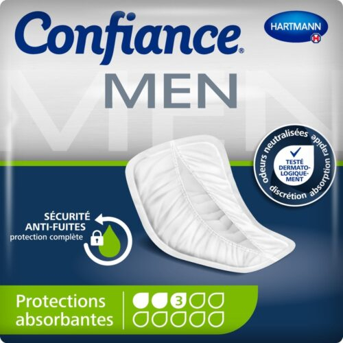 Hartmann Confiance Men Absorption 4 Protection Anatomique X14 Unites