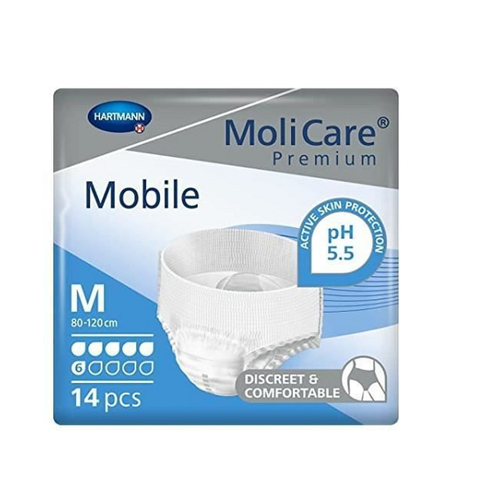 Hartmann Molicare Mobile Slip Absorbant Taille M Jour X 14unites 915832