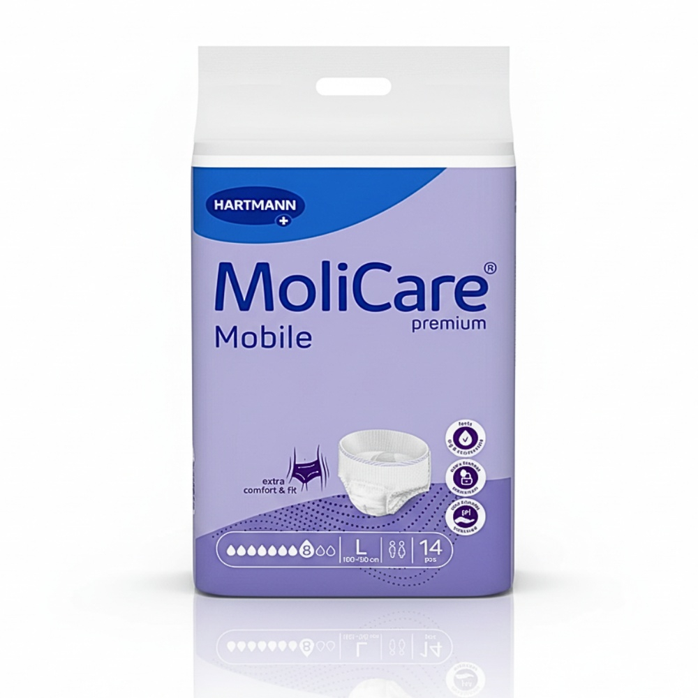 Hartmann Molicare Mobile Super Slip Absorbant Large Nuit 14pieces 166031