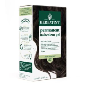 Herbatint Coloration Cheveux Permanente 150ml 4c Chatain Cendre