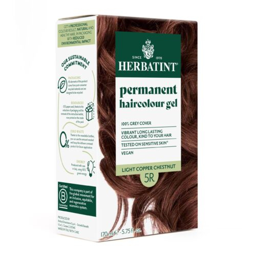 Herbatint Coloration Cheveux Permanente 150ml 5r Chatain Clair Cuivre