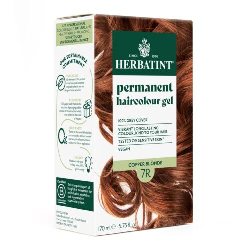 Herbatint Coloration Cheveux Permanente 150ml 7r Blond Cuivre