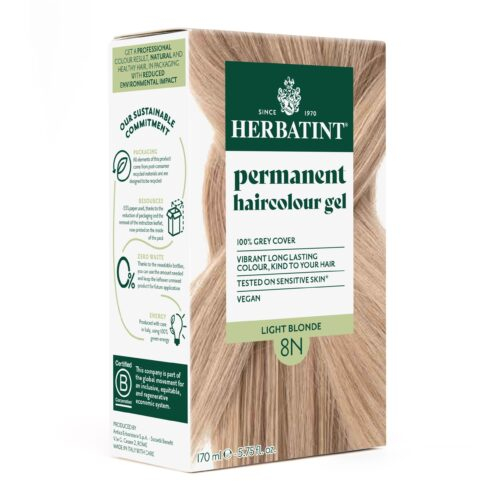Herbatint Coloration Cheveux Permanente 150ml 8n Blond Clair