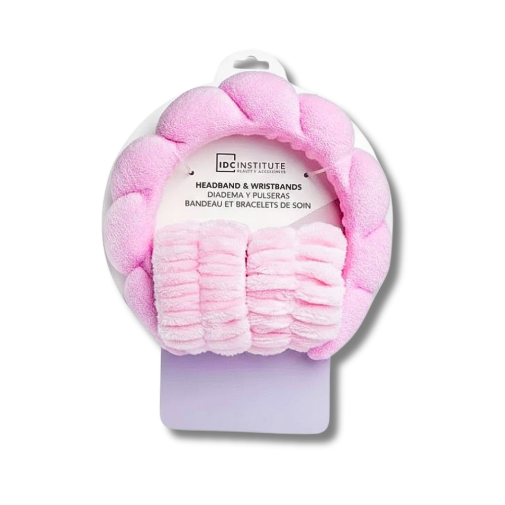 Idc Institute Skincare Headband And Wristband