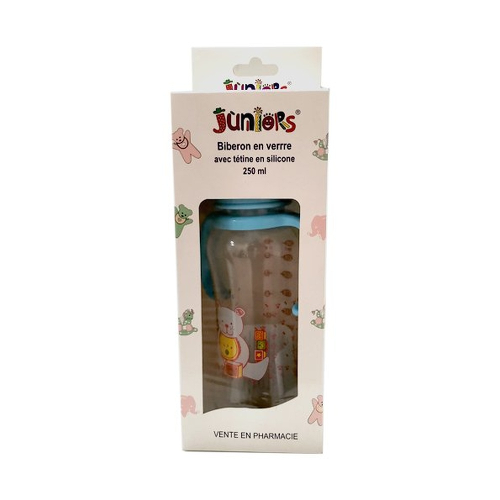 Juniors Biberons En Verrepoignet Gm 250ml Fille Gracon
