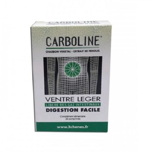 Les 3 Chenes Carboline Ventre Leger 30cps