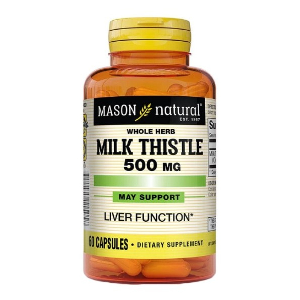 Mason Natural Milk Thistle 60 Capsules