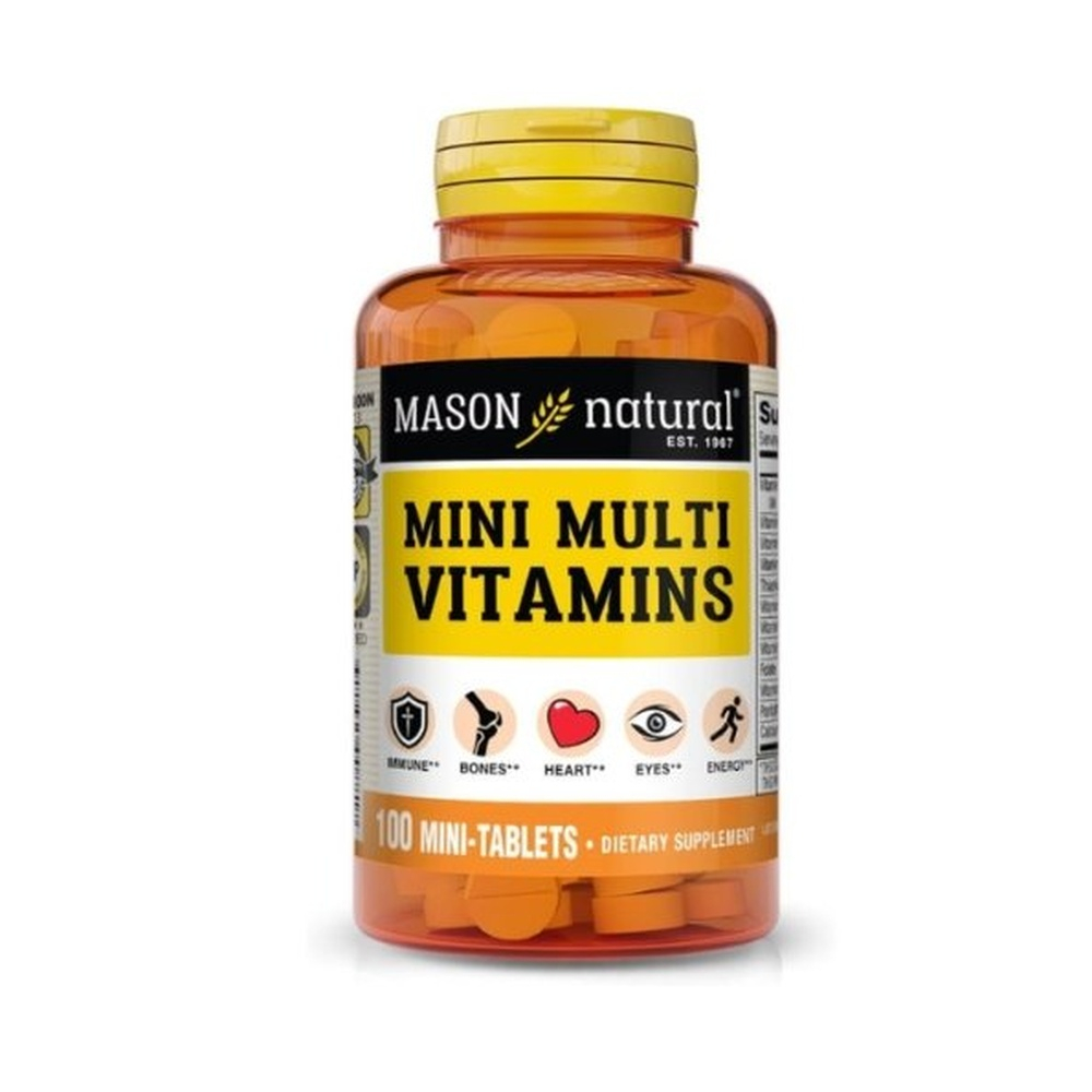 Mason Natural Mini Multivitamins 100 Mini Tablets