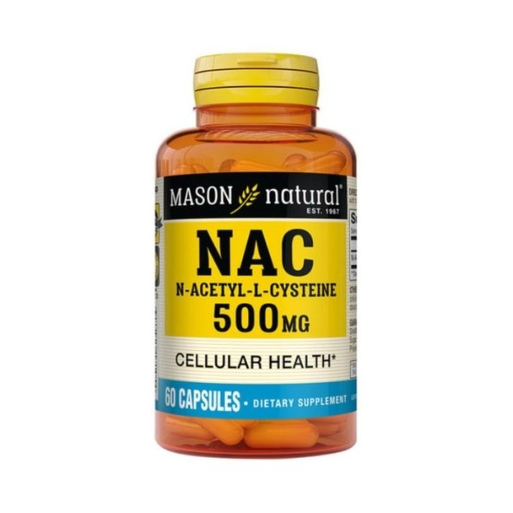 Mason Natural Nac N Acetyl L Cysteine 60 Capsules 1710 60 1
