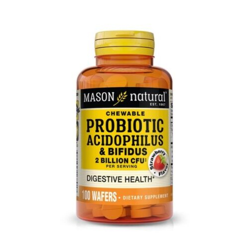 Mason Natural Probiotic Acidophilus Et Bifidus 100 Wafers