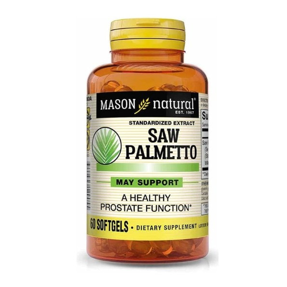 Mason Natural Saw Palmeto 60 Softgels