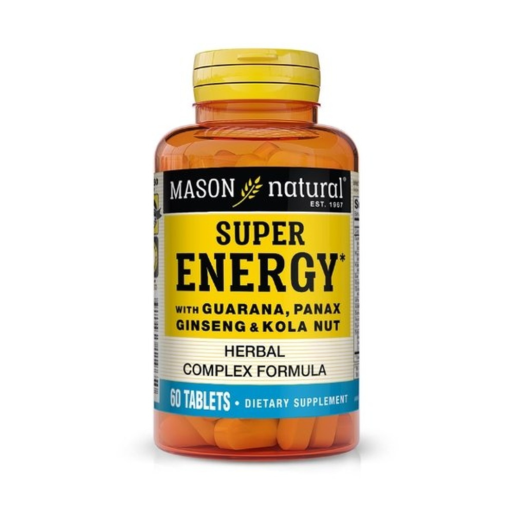 Mason Natural Super Energy 60 Tablets 1196 60 1