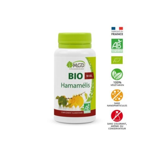 Mgd Nature Hamamelis Bio 90 Gelules
