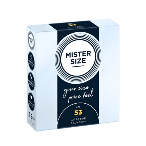 Mister Size Preservatif 53×3