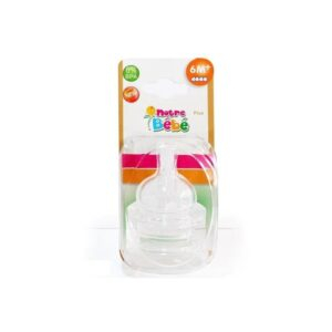 Notre Bebe 2 Tetines Debit 6m Variable