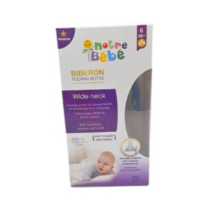 Notre Bebe Biberon Wide Neck Avec Poignet 6m 330ml