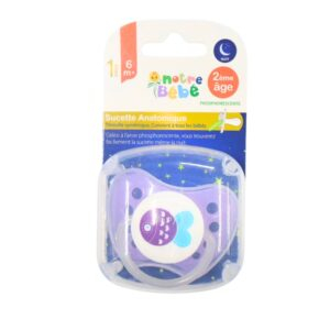Notre Bebe Succette Anatomique Nuit 2eme Age 6mois